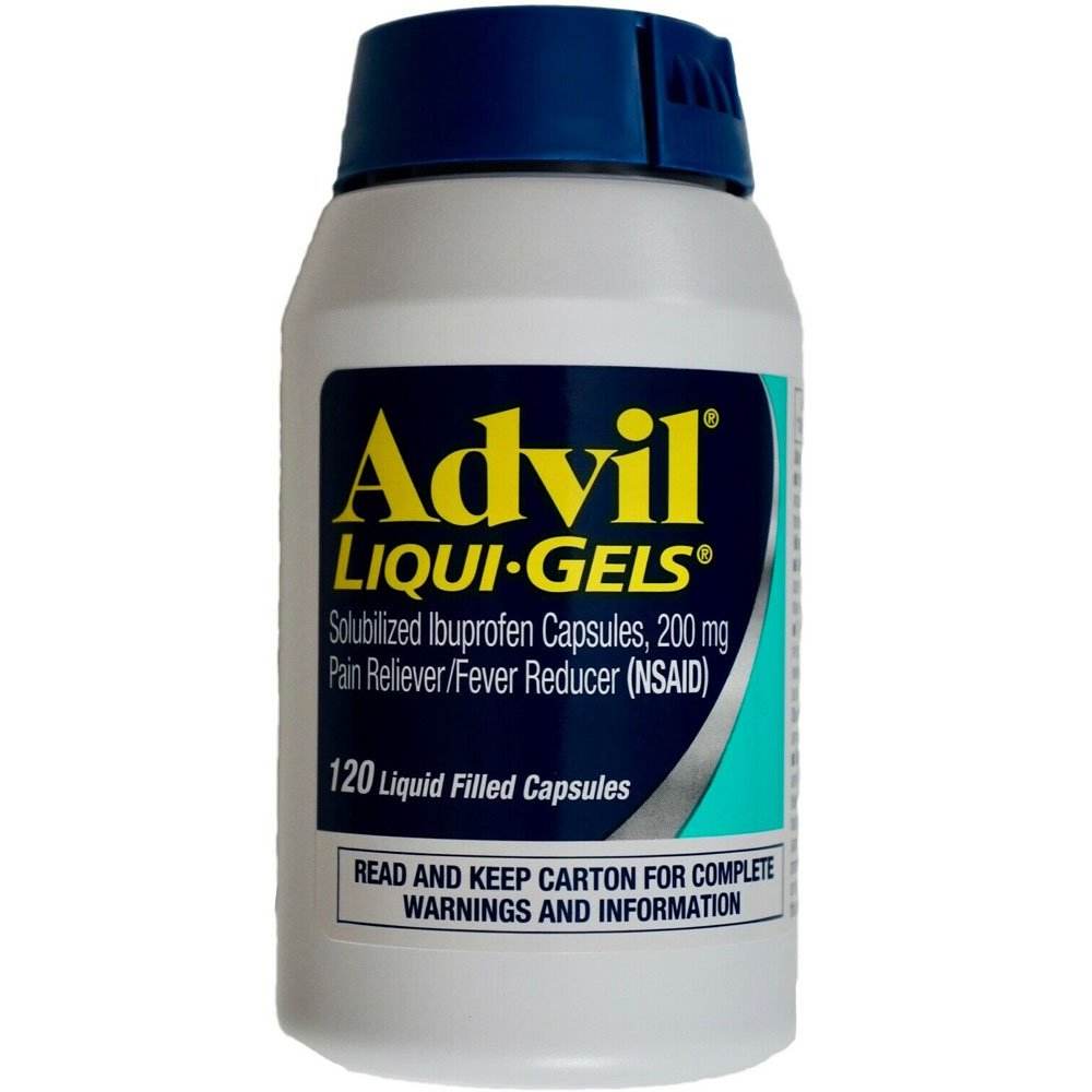 Advil Liquid Gels 120ct in Pakistan - Buy Vitamins