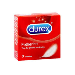Durex Fetherlite Condoms (3pcs) in Pakistan - Buy Vitamins