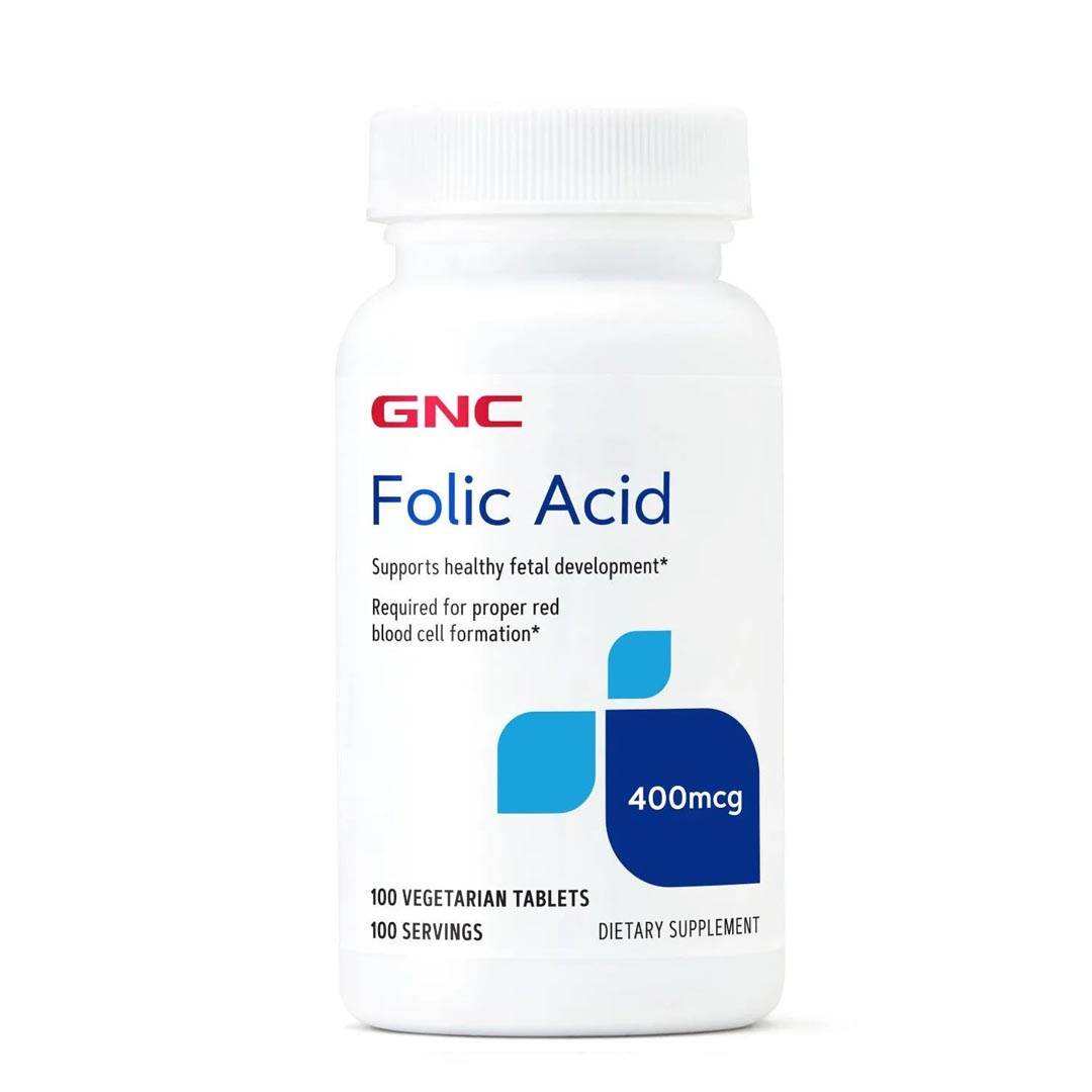 GNC Folic Acid 400mcg 100ct in Pakistan - Buy Vitamins