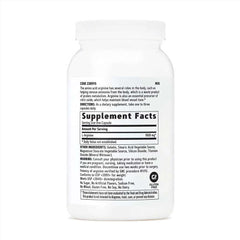 GNC L-Arginine 1000mg 90ct Supplement Facts