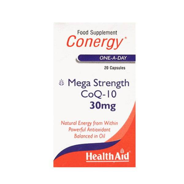 HealthAid Conergy CoQ-10, 20Ct in Pakistan - Buy Vitamins