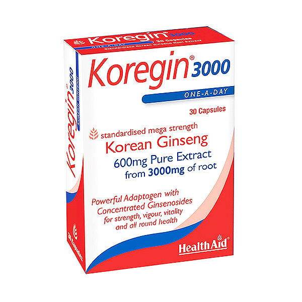 HealthAid Koregin 3000 (Korean Ginseng) in Pakistan - Buy Vitamins