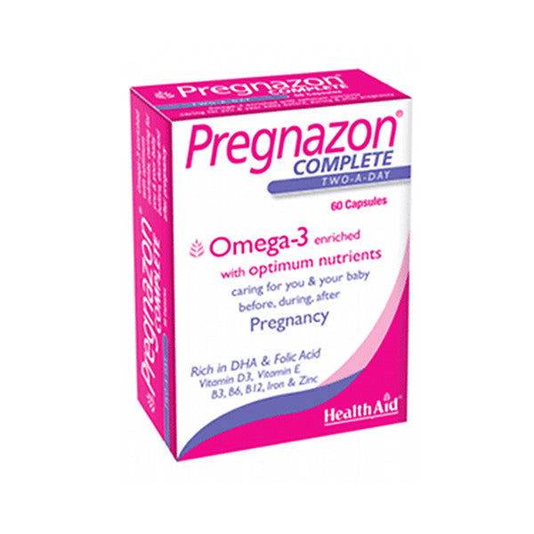HealthAid Pregnazon Complete with Omega 3 60Ct in Pakistan - Buy Vitamins