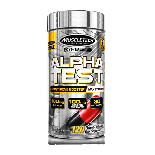 MuscleTech AlphaTest Testosterone Booster, 120 Ct in Pakistan - Buy Vitamins