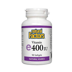 Natural Factors Vitamin E 400IU in Pakistan - Buy Vitamins