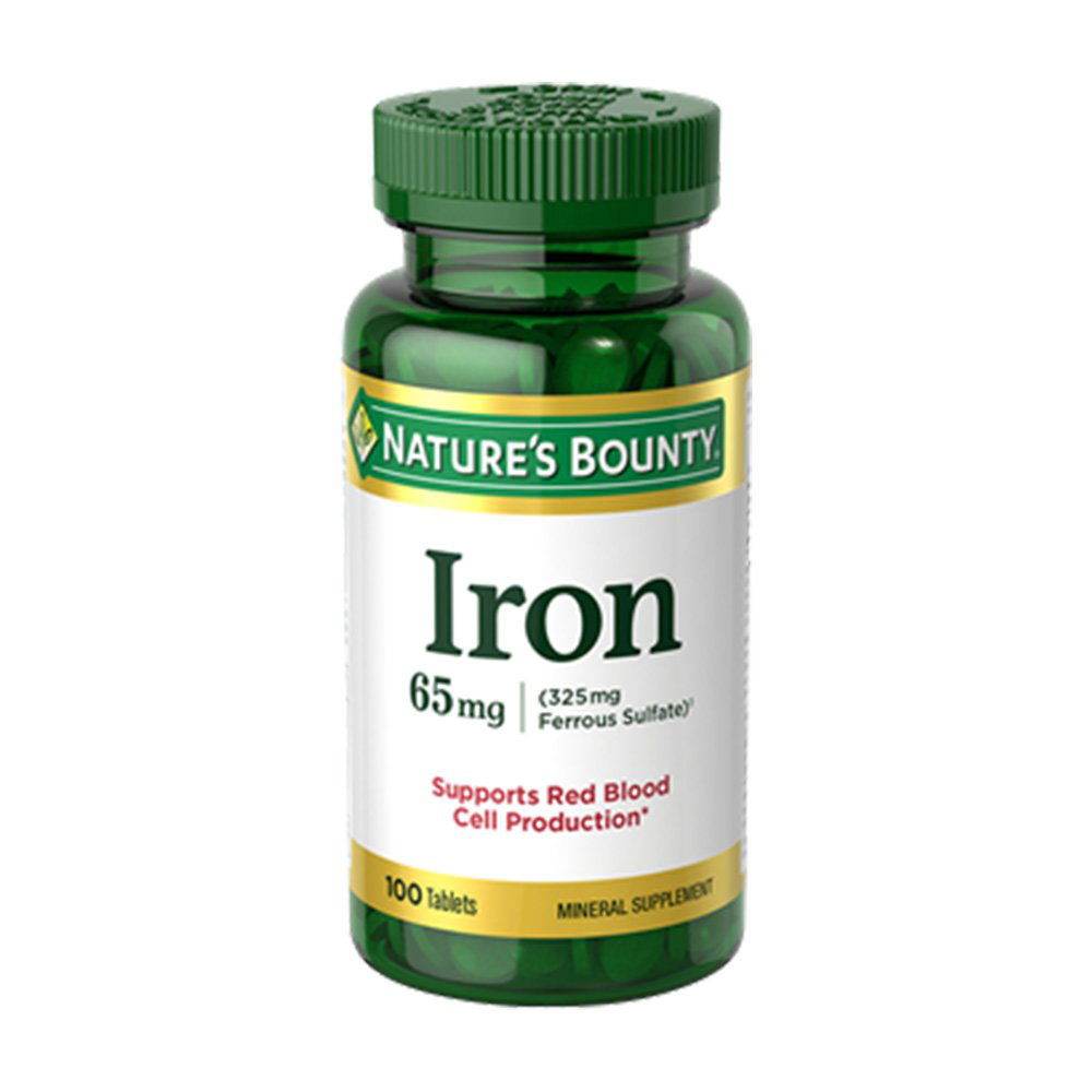 Natures Bounty Iron 65mg 100ct in Pakistan - Buy Vitamins
