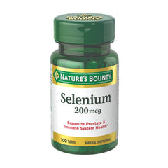 Natures Bounty Selenium 200mcg 100CT in Pakistan - Buy Vitamins