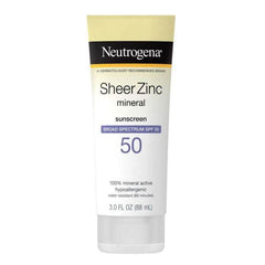 Neutrogena Sheer Zinc Dry-Touch Sunscreen Broad Spectrum SPF 50 in Pakistan - Buy Vitamins