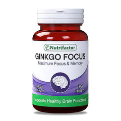 Nutrifactor Ginkgo Focus, 30 Ct in Pakistan - Buy Vitamins
