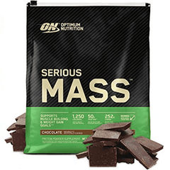 Optimum Nutrition Serious Mass (Chocolate), 12 lbs in Pakistan - Buy Vitamins