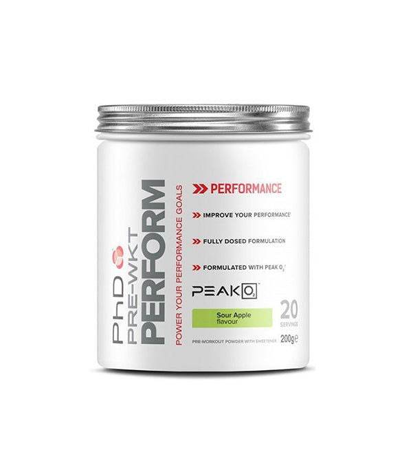 PhD Pre Workout Perform – 200gm | 20 Servings in Pakistan - Buy Vitamins