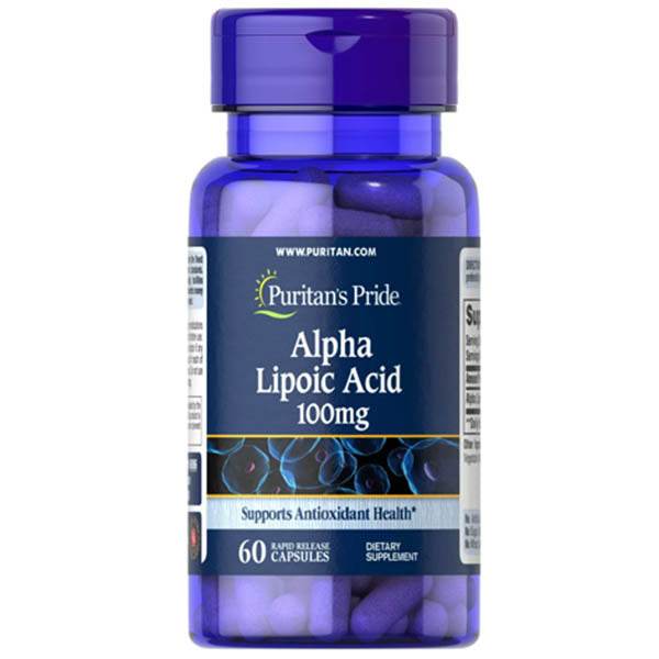 Puritans Pride Alpha Lipoic Acid 100mg, 60Ct in Pakistan - Buy Vitamins