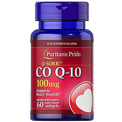 Puritans Pride Q-SORB CoQ-10 100mg, 60Ct in Pakistan - Buy Vitamins