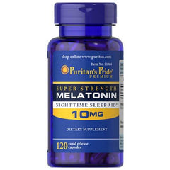 Puritans Pride Super Strength Melatonin 10mg, 120Ct in Pakistan - Buy Vitamins