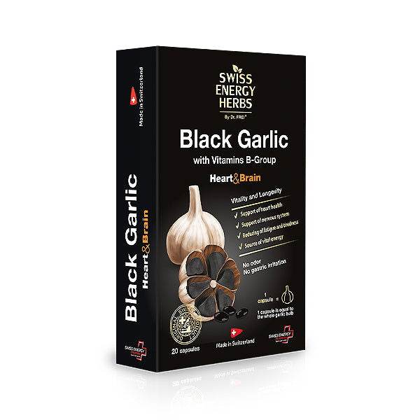 Swiss Energy Black Garlic, 20 Ct in Pakistan - Buy Vitamins