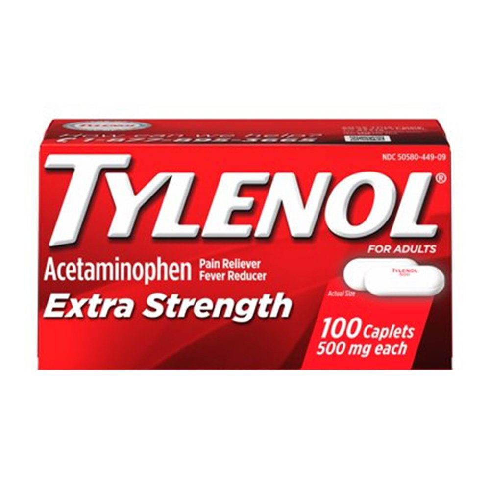 TYLENOL Extra Strength 500mg 100CT in Pakistan - Buy Vitamins