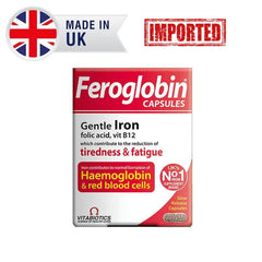 Vitabiotics Feroglobin Capsules in Pakistan - Buy Vitamins