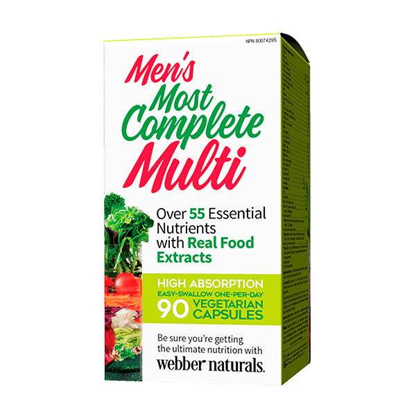 Webber Naturals Men's Most Complete Multi in Pakistan - Buy Vitamins