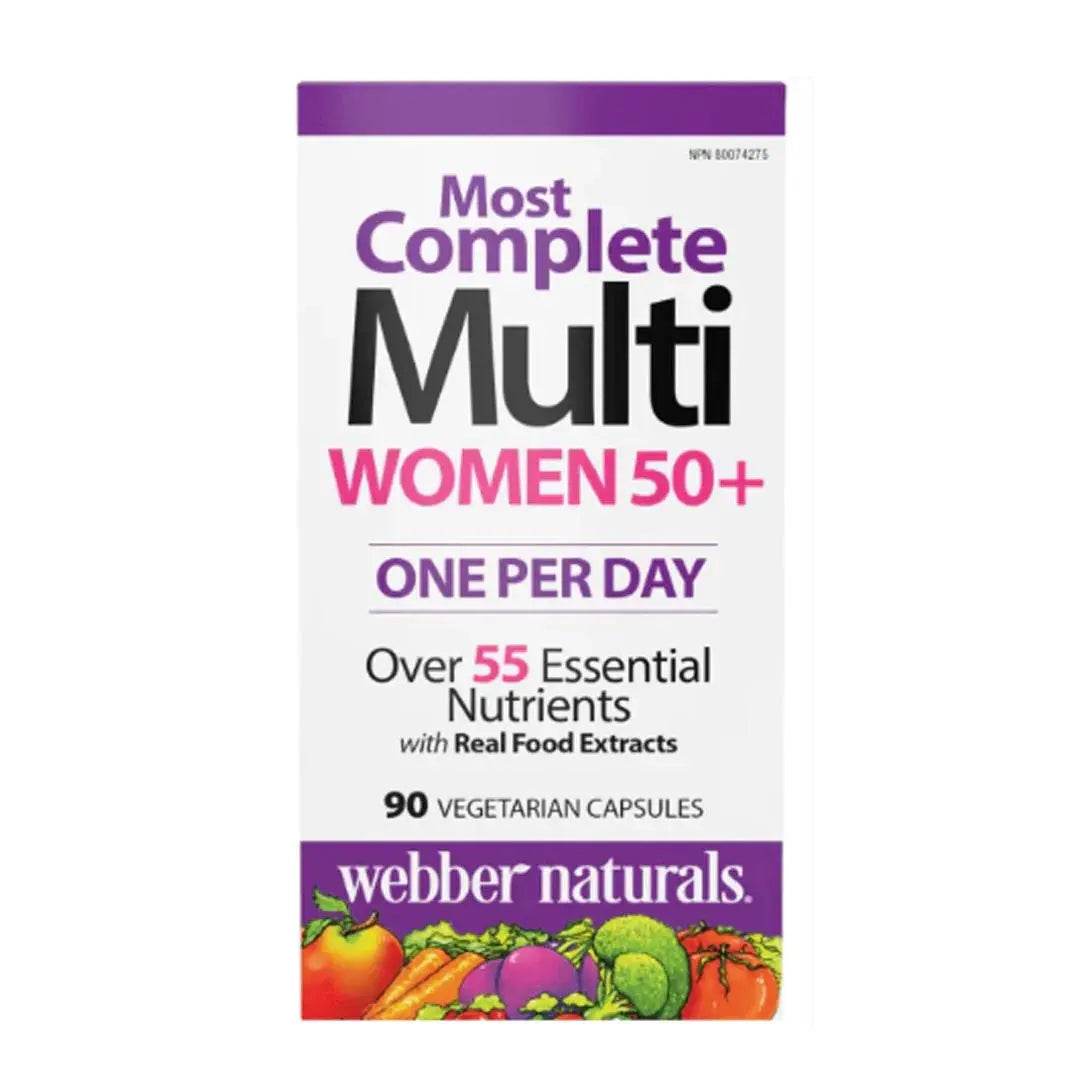 Webber Naturals Women's 50+ Most Complete Multi in Pakistan - Buy Vitamins
