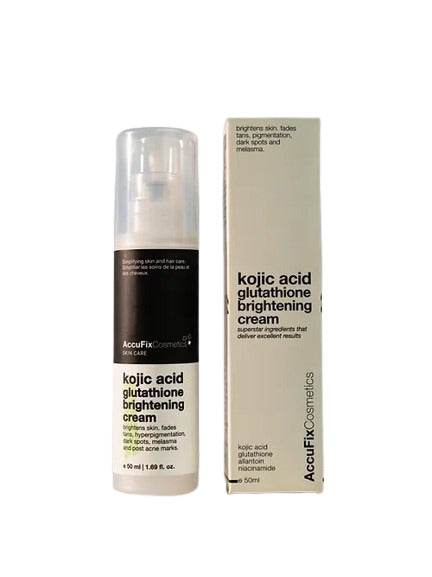 AccuFixCosmetics Kojic Acid + Glutathione Skin Brightening Cream in Pakistan - Buy Vitamins