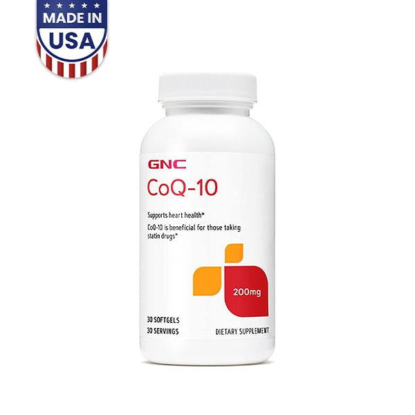 GNC CoQ10 200mg 30 Softgels - Buy Vitamins