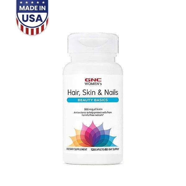 GNC Women’s Hair, Skin & Nails Beauty Basics 120CT in Pakistan - Buy Vitamins
