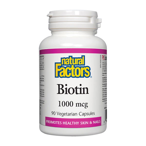 Natural Factors Biotin 1000 mcg 90 CT - Buy Vitamins