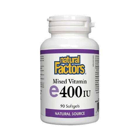 Natural Factors Mixed Vitamin E 400IU, 90 Ct in Pakistan - Buy Vitamins
