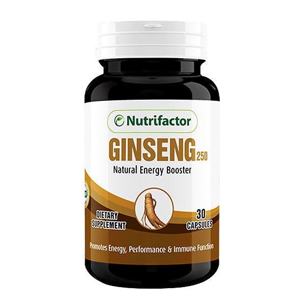 Nutrifactor Ginseng 250mg, 30 Ct - Buy Vitamins