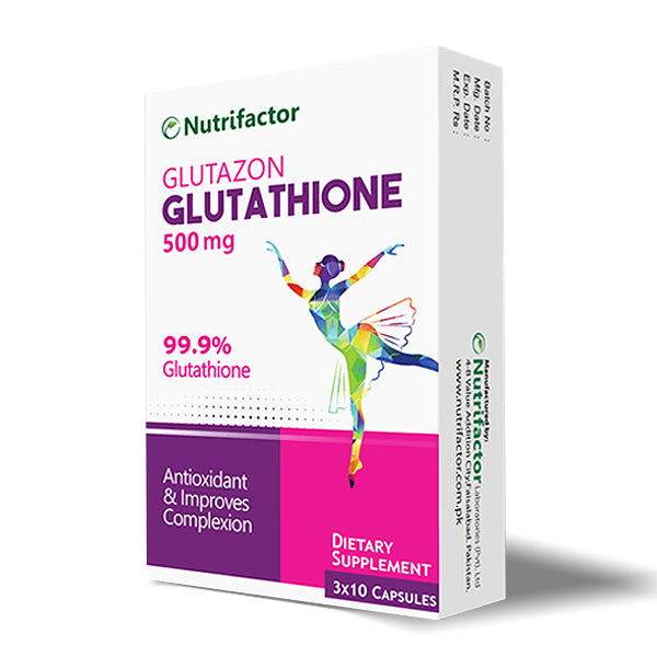 Nutrifactor Glutazon Glutathione 500mg, 30 Ct - Buy Vitamins