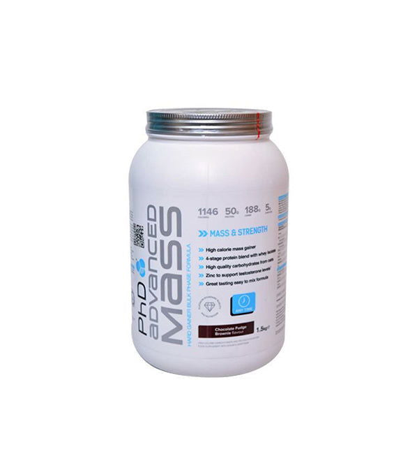 PhD Advanced Mass 1.5Kg | 15 Servings - Buy Vitamins