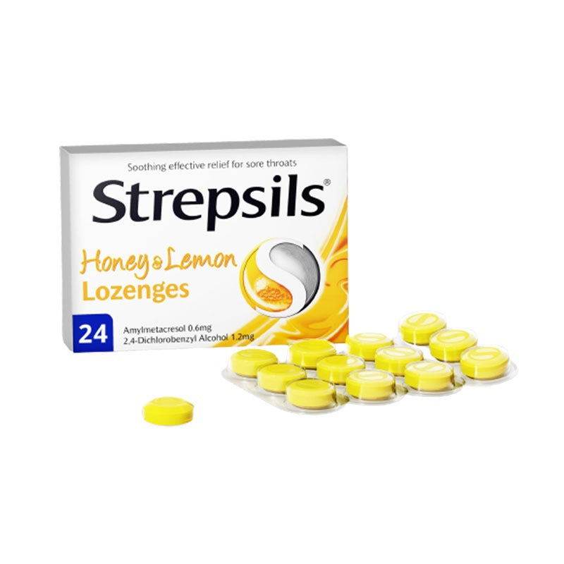 Strepsils Honey & Lemon 24 CT UK Imported in Pakistan - Buy Vitamins