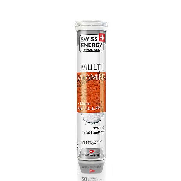 Swiss Energy Multivitamins + Biotin Effervescent Tablets, 20 Ct in Pakistan - Buy Vitamins