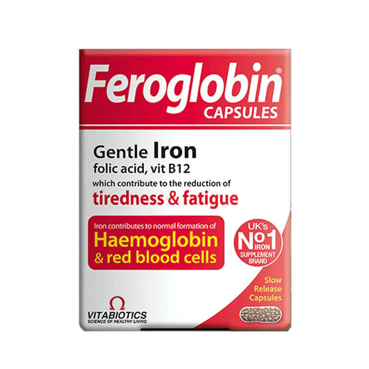 Vitabiotics Feroglobin Capsules - Buy Vitamins