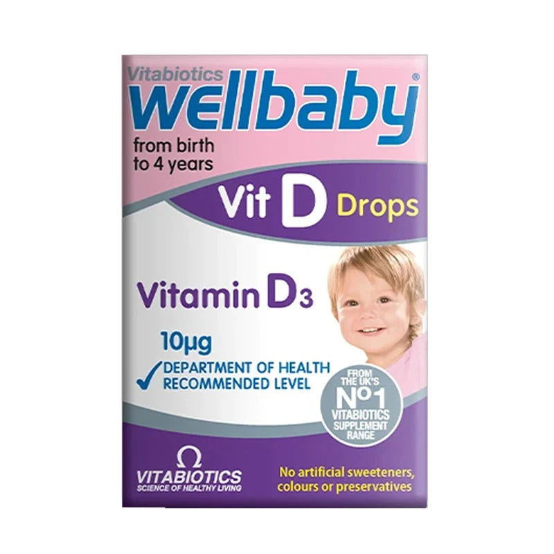 Vitabiotics Wellbaby Vitamin D Drops - Buy Vitamins