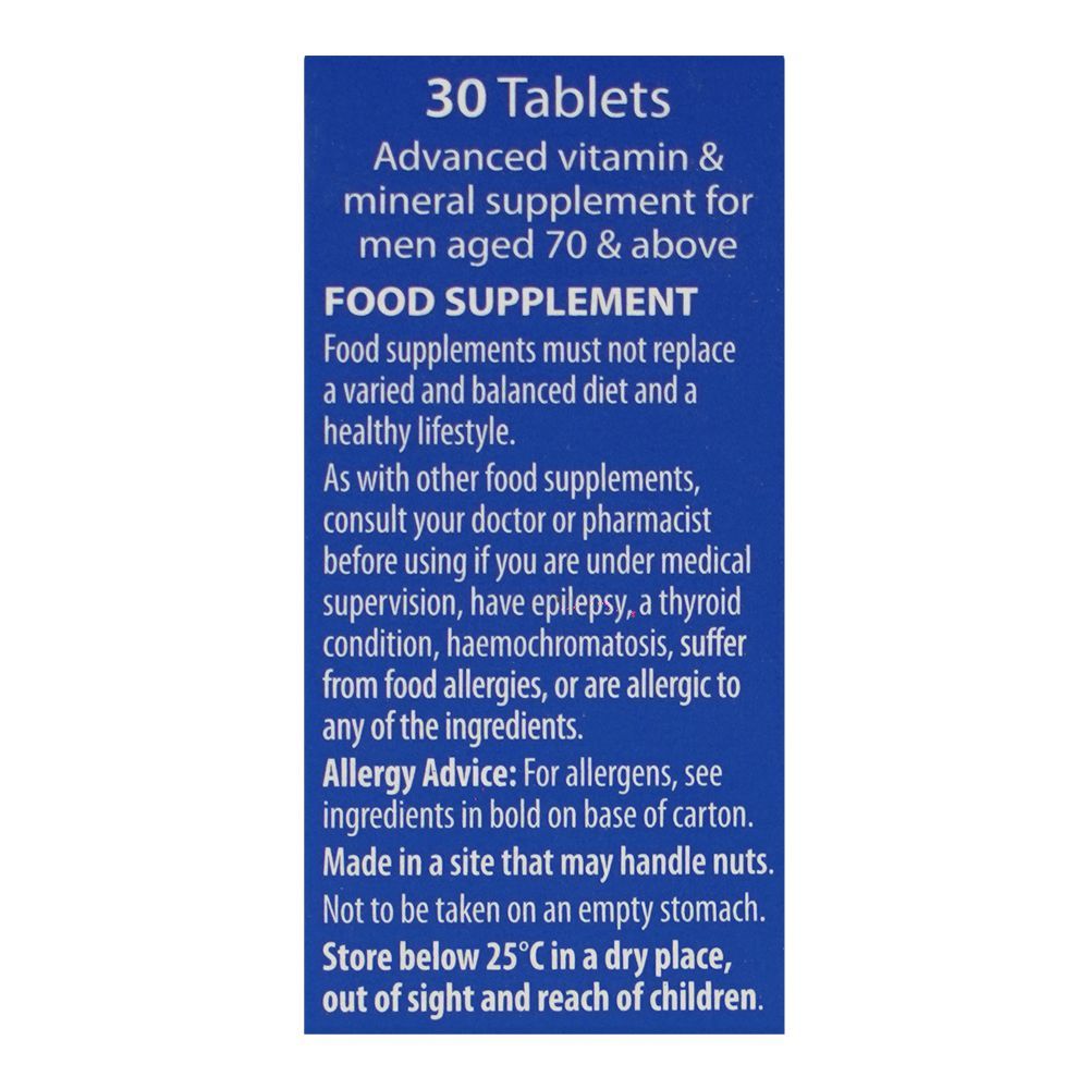 Vitabiotics Wellman 70 plus 30 Tablets in Pakistan
