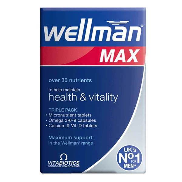 Vitabiotics Wellman Max - 84 CT - Buy Vitamins